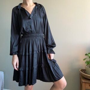 Black flowy dress
